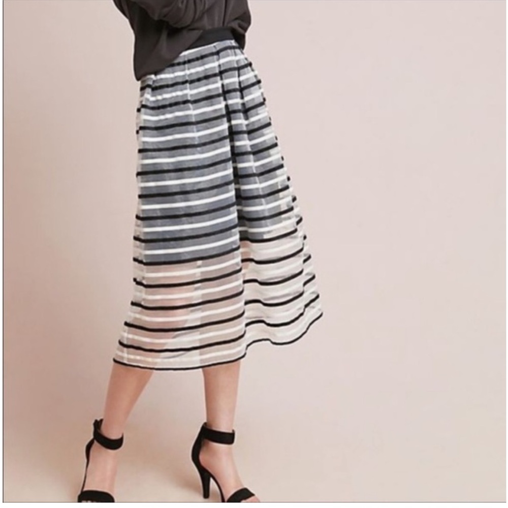 Anthropologie Eva Franco Tulle Skirt